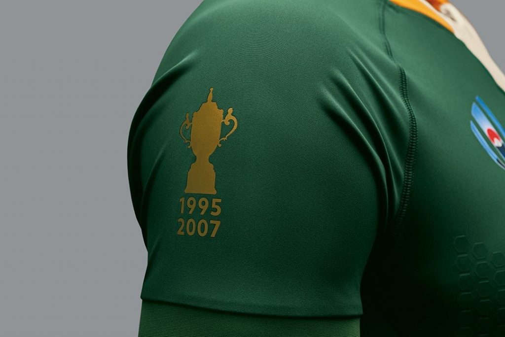rugby world cup springbok jersey